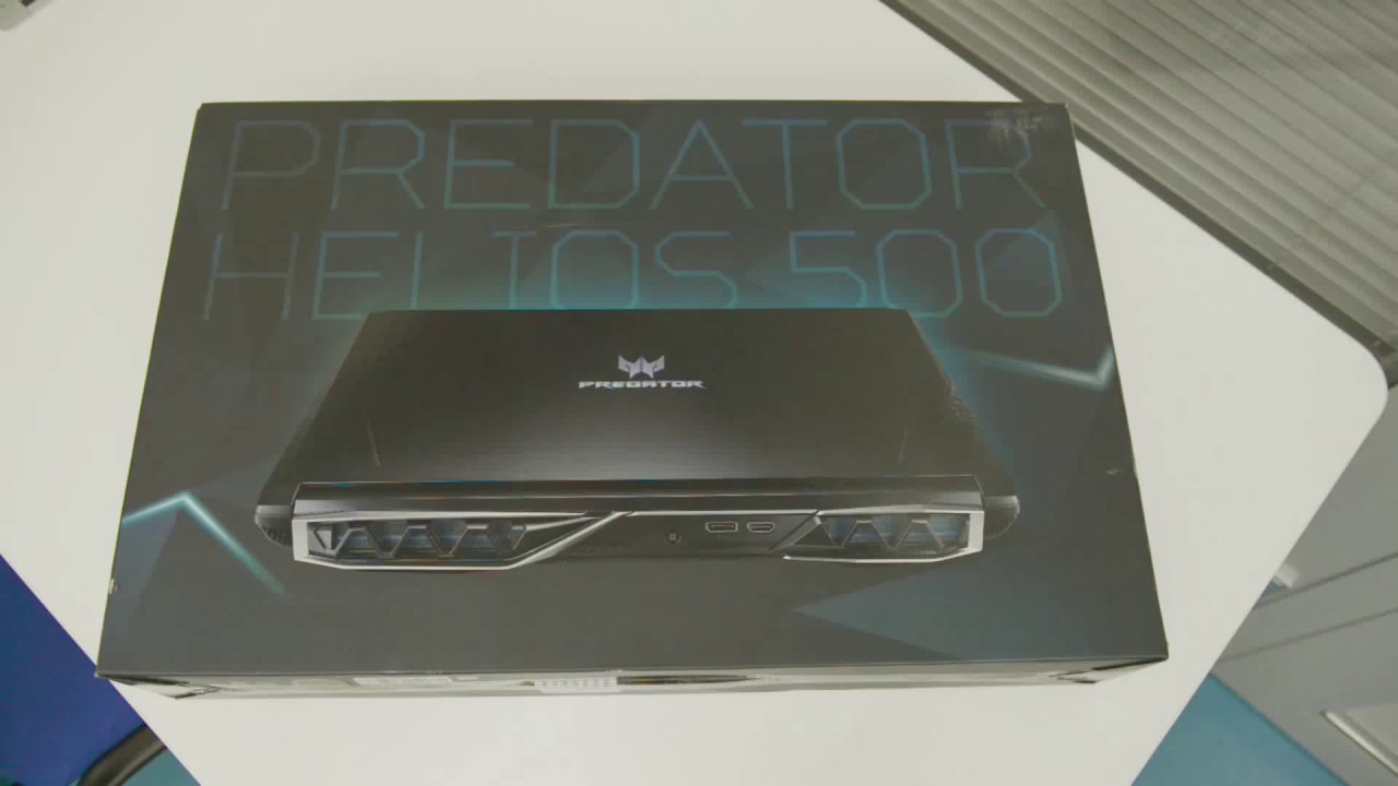 Acer Predator Helios 500 Obsidian Black