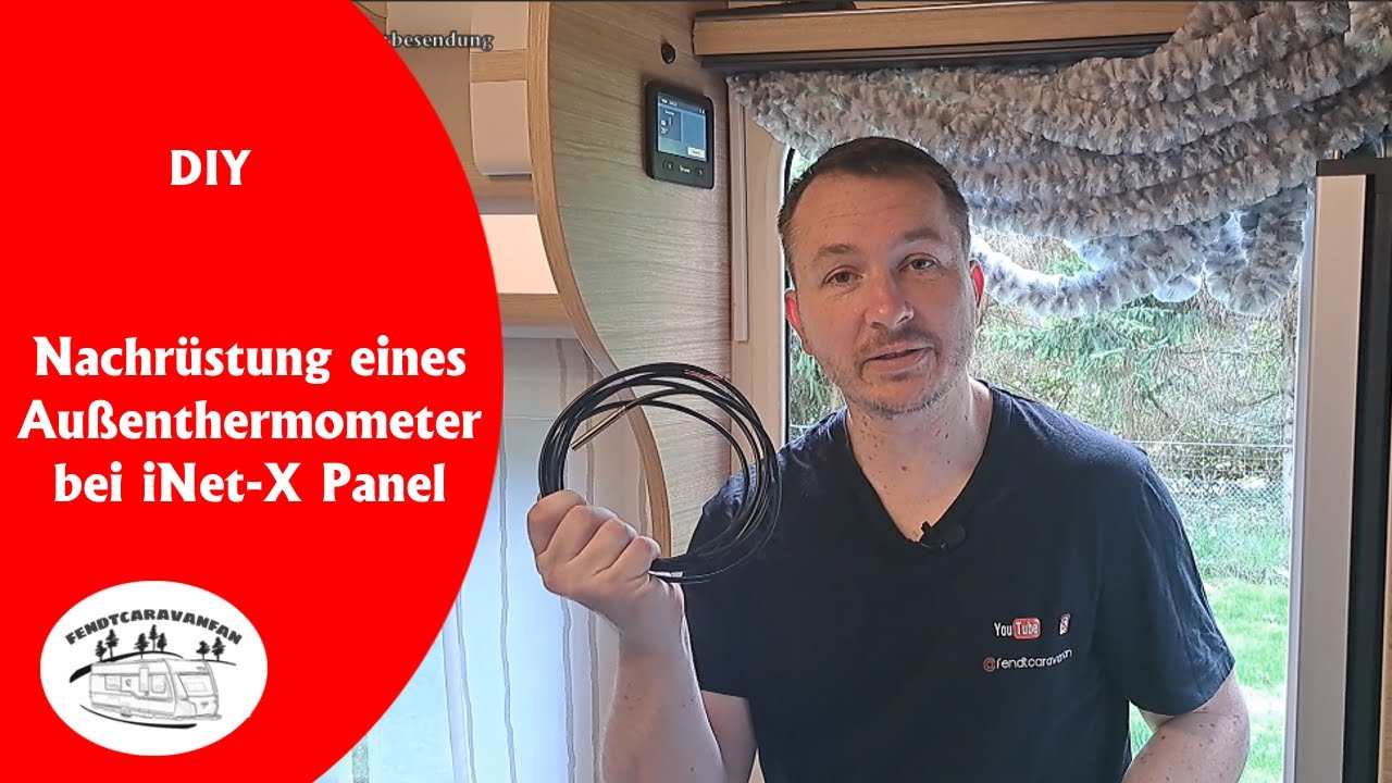 DIY Einbau eines Außentemperaturfühlers an das Truma iNET-X Panel  | fendtcaravanfan