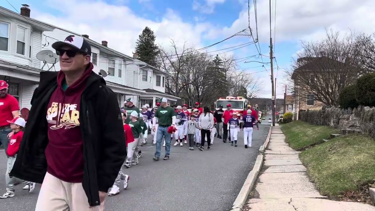 Frackville Little League Opening Day Parade 2025