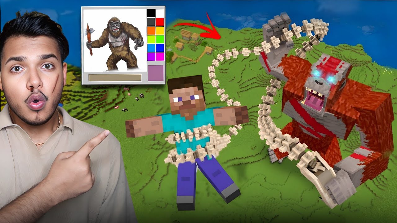 Minecraft Anything Scary You Draw You Get ! (Anime 💀 )
