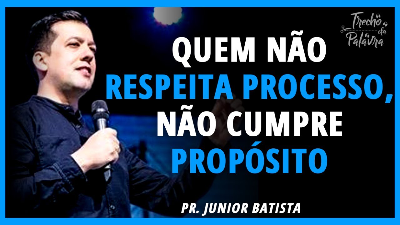 O PODER DA MEDITAÇÃO | Pr. Junior Batista