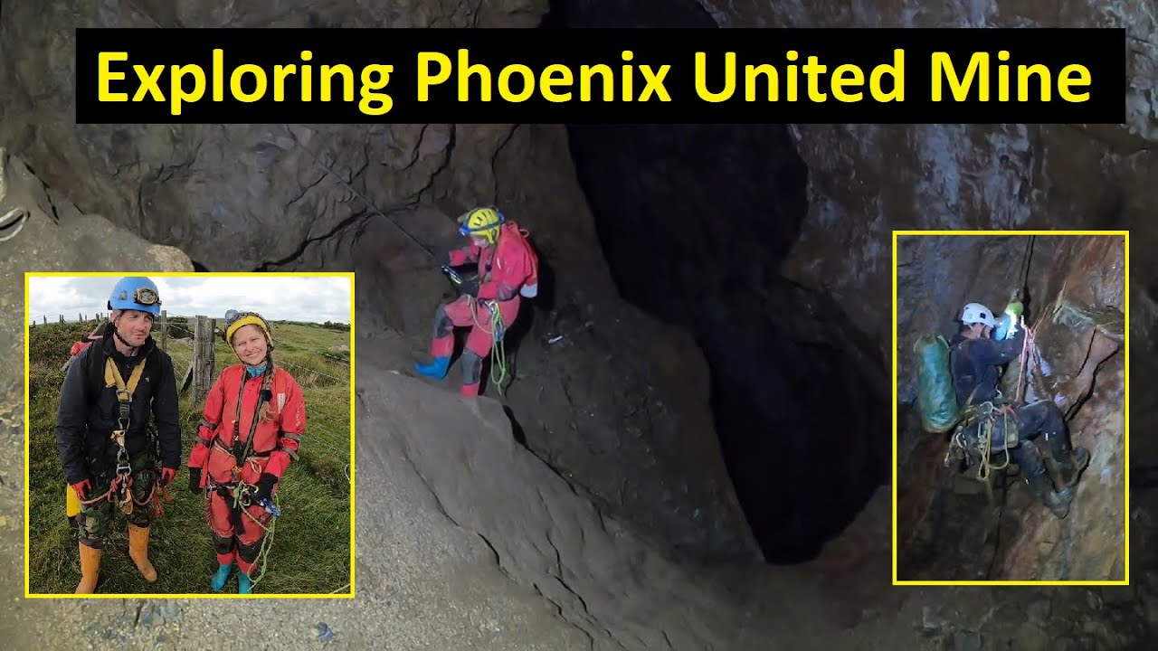 Exploring Phoenix United Mine. A massive deep abandoned Tin/Copper mine in Cornwall
