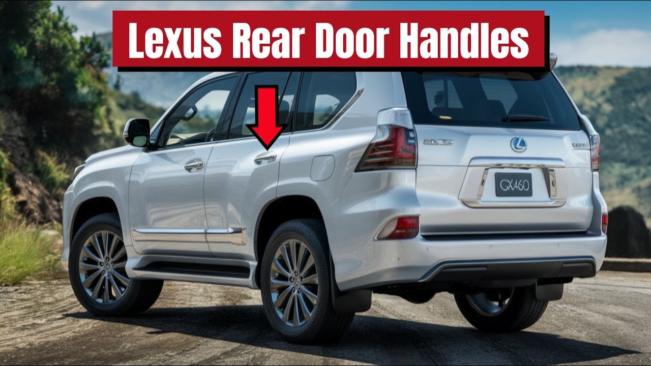 Снятие и установка ручки задней двери Lexus GX460