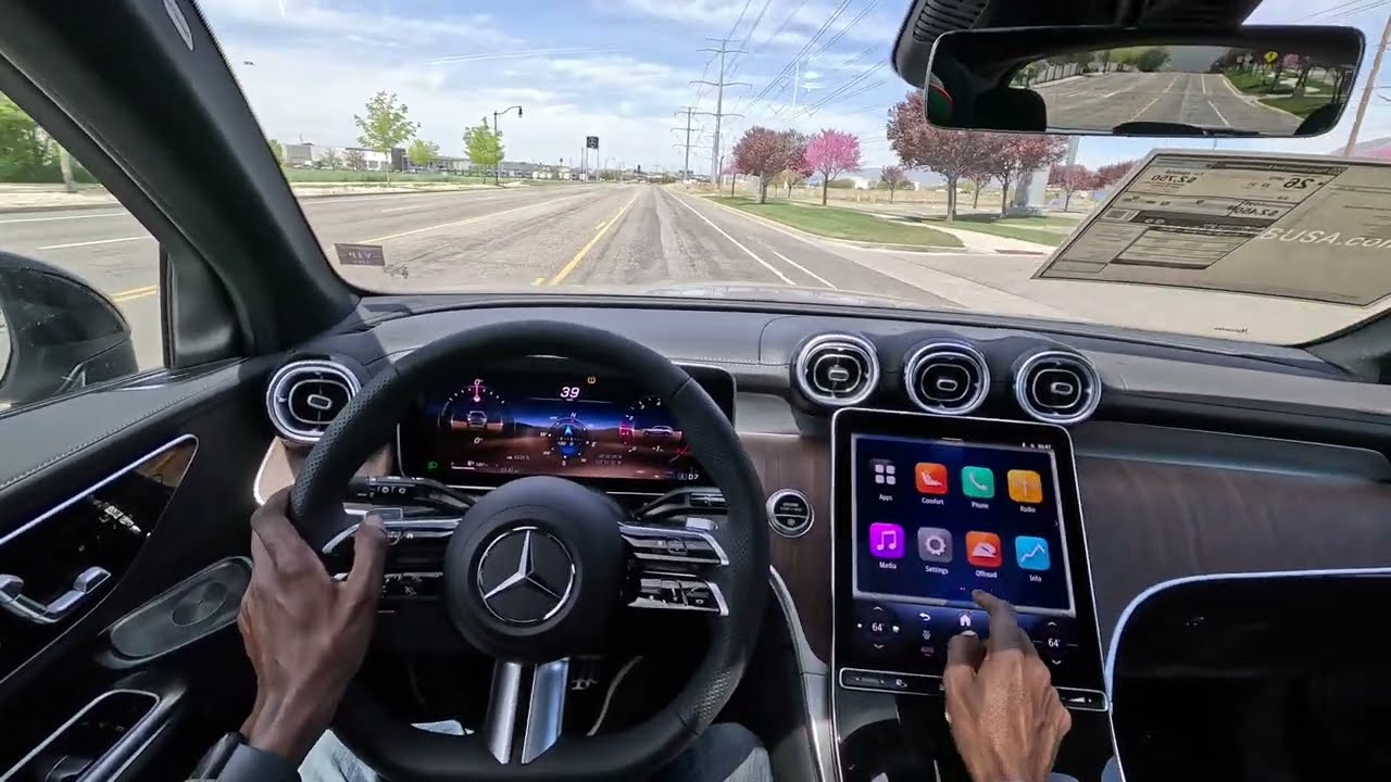 2025 Mercedes-Benz GLC 300 SUV Test Drive | Luxury Compact SUV in Action by Motorcar