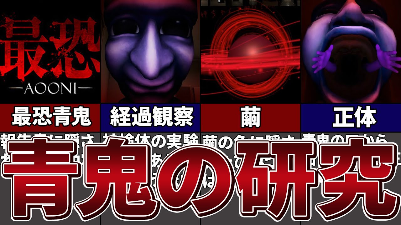 【最恐 -青鬼-】悲劇の始まりはとある家族から！？報告書に記載された恐るべき研究内容とは！【ゆっくり解説】