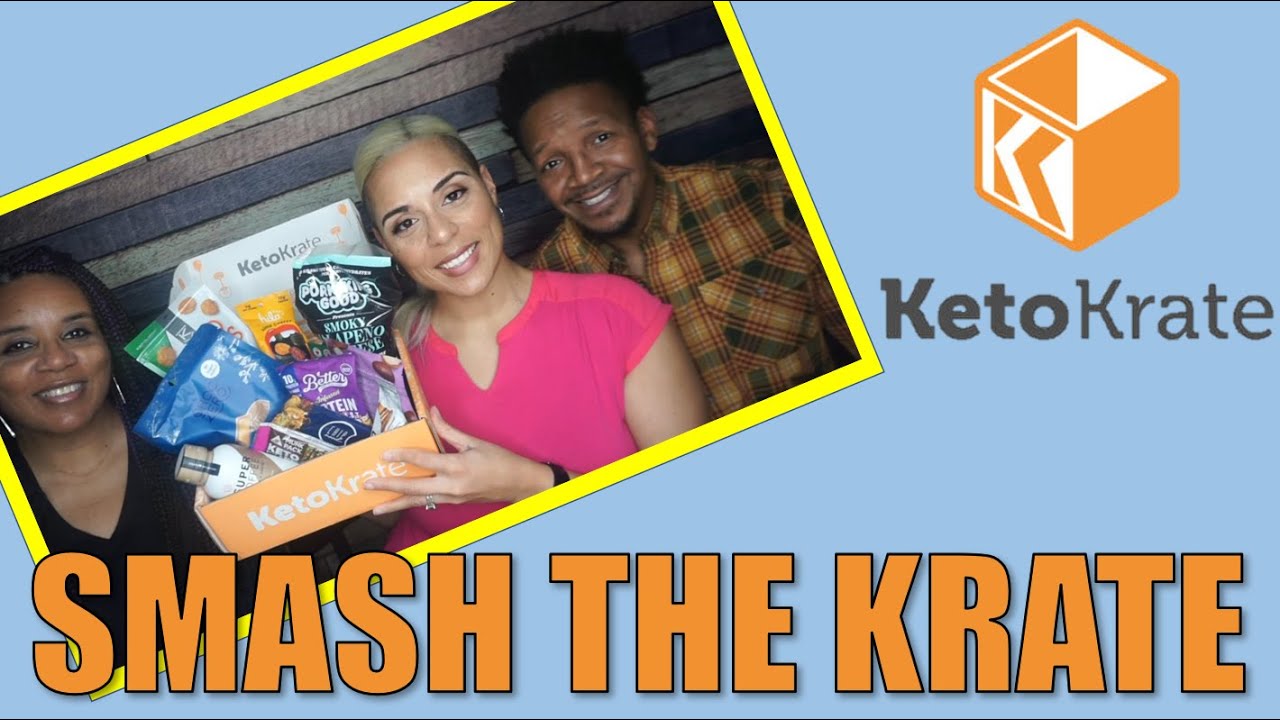 Smash the Krate | Trying everything in the January 2022 Keto Krate