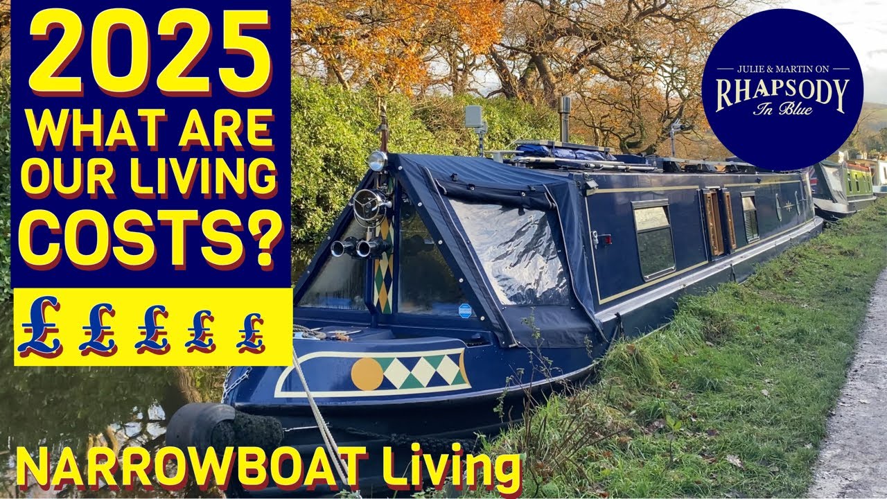 ACTUAL COSTS 2025 | How Much Does it COST to Live on OUR Narrowboat? | NARROWBOAT Living Ep132