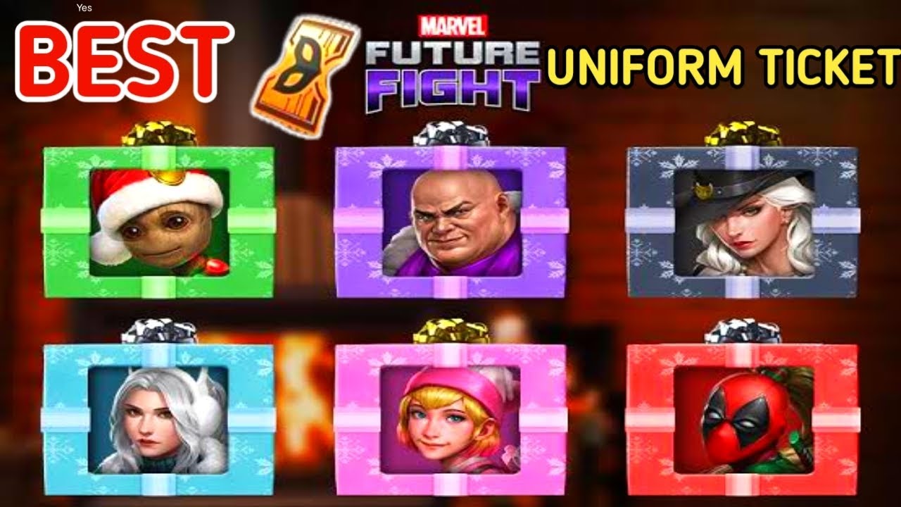 HOW TO GET  SEASONAL UNIFORM  TICKETS 🎫 IN MARVEL FUTURE FIGHT