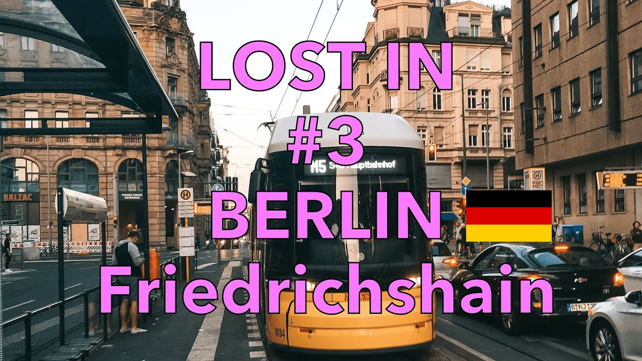 LOST IN 🇩🇪 Walking in Berlin Friedrichshain Germany | Market Walkthrough Travel Guide【4K
