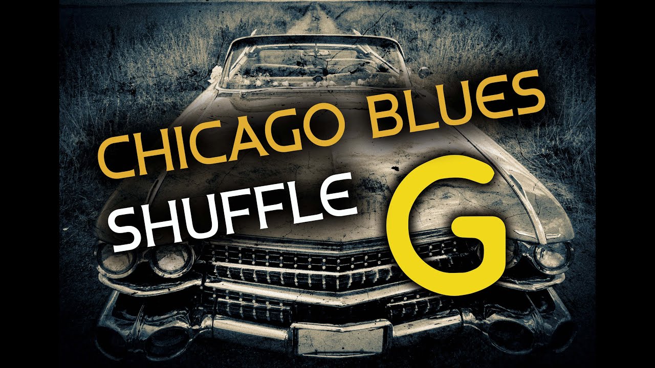 Blues Backing Track Jam - Ice B. - Chicago blues shuffle in G