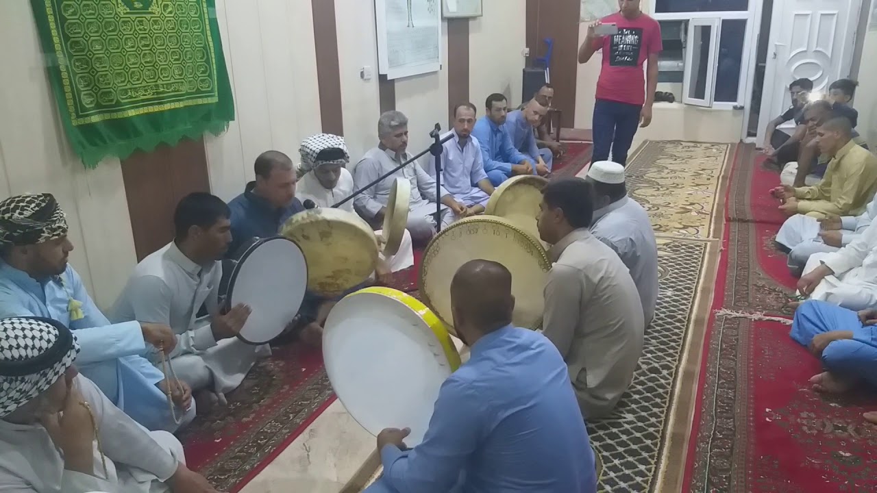 ذكرالساده المشايخ الحسينيه في تكيه سيد نوري سيد نجم المشايخي الحسيني ال البوعبدالله في ديالى قره تبه
