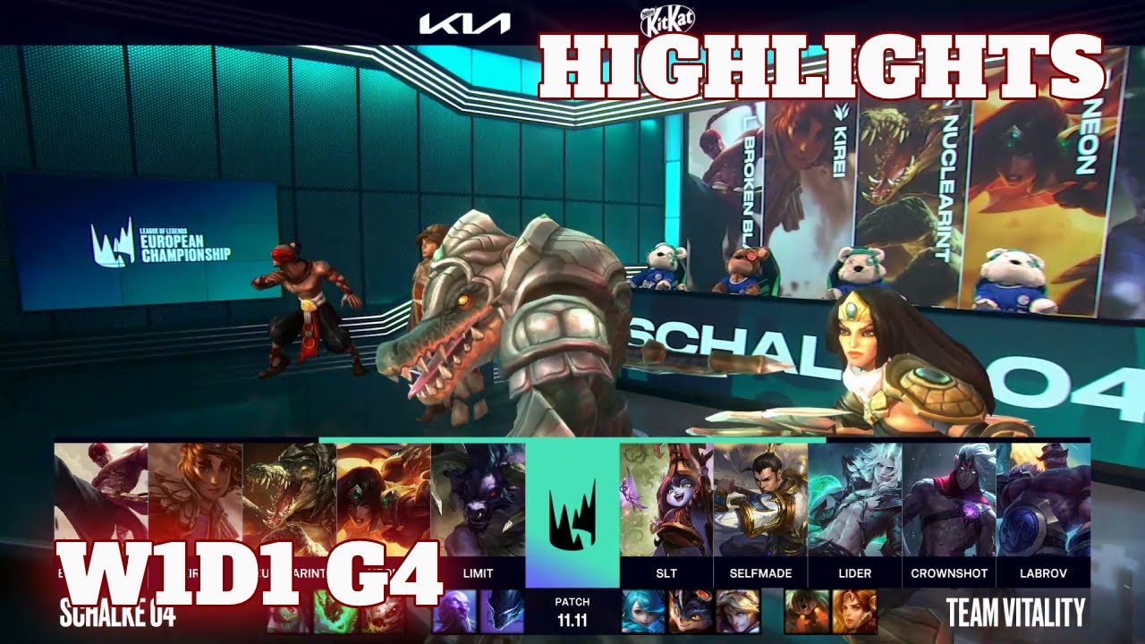 S04 vs VIT - Highlights | Week 1 Day 1 S11 LEC Summer 2021 | Schalke 04 vs Vitality