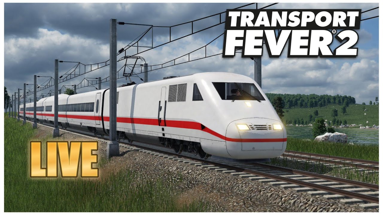 🔴 LIVE | Vorfreude auf Transport Fever 3 mit TF2 - Entspannt - Freier Modus - Mods