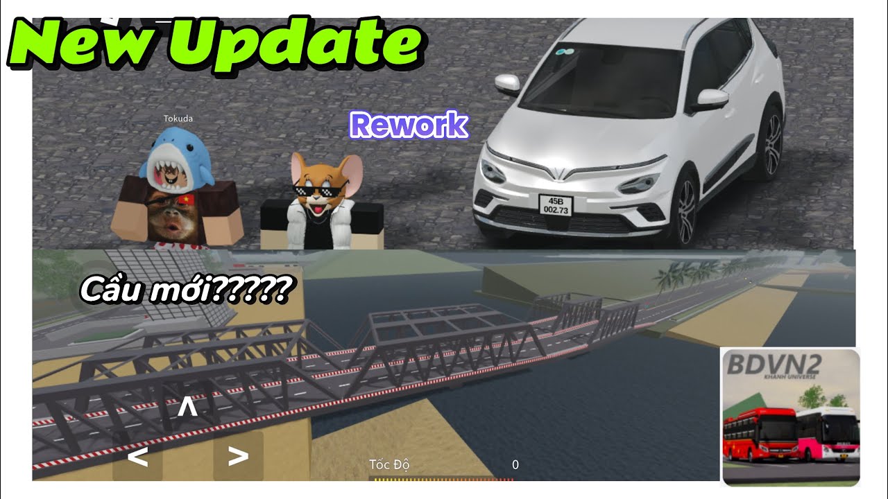 Bdvn2 || New Update C&acirc;y Cầu Ho&agrave;nh Tr&aacute;ng Mới + 1 xe Rework Mới #bdvn2 #busdrivervietnam2 