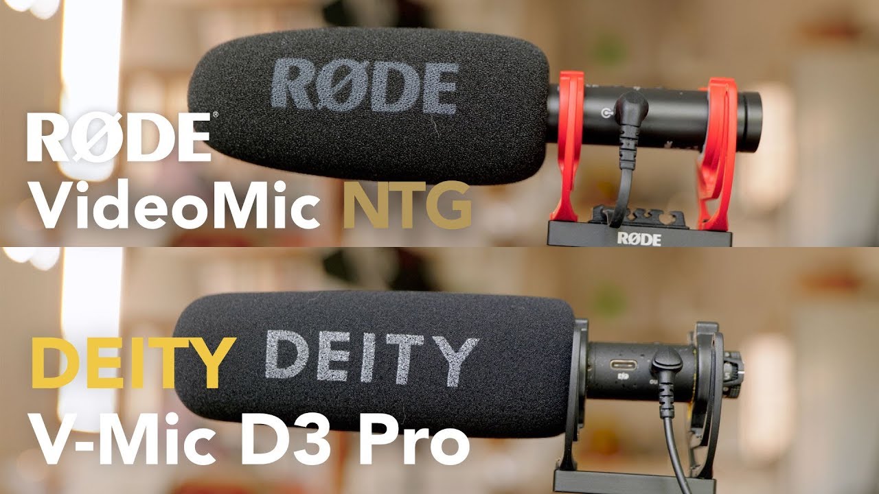 R&oslash;de VideoMic NTG vs Deity V-Mic D3 Pro SOUND TEST Head-to-head!