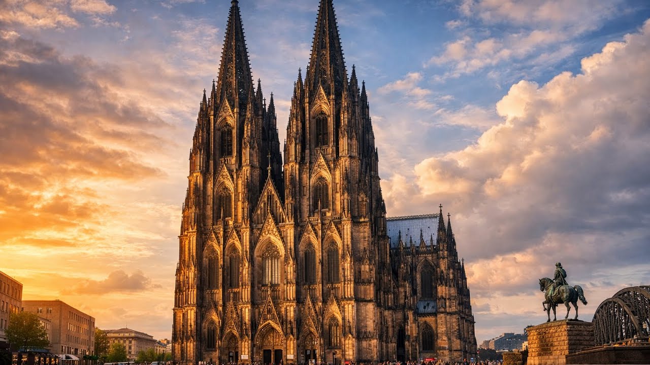 Cologne Cathedral Walking Tour 🇩🇪 | Kölner Dom Inside & Outside