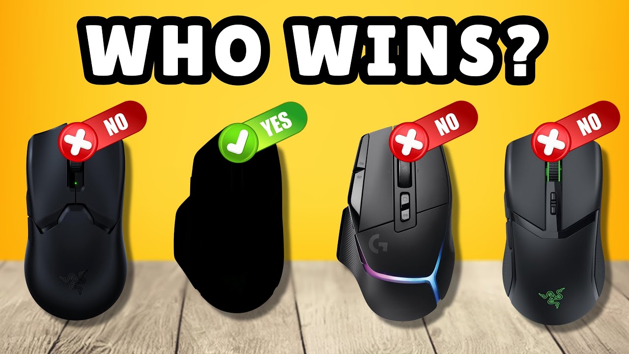 5 Gaming Mice Pros Swear By in 2025 (Tested & Ranked)