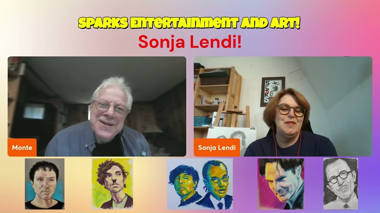 Sparks Entertainment and Art (47): Sonja Lendi on her amazing art, Sparks album covers, and more!