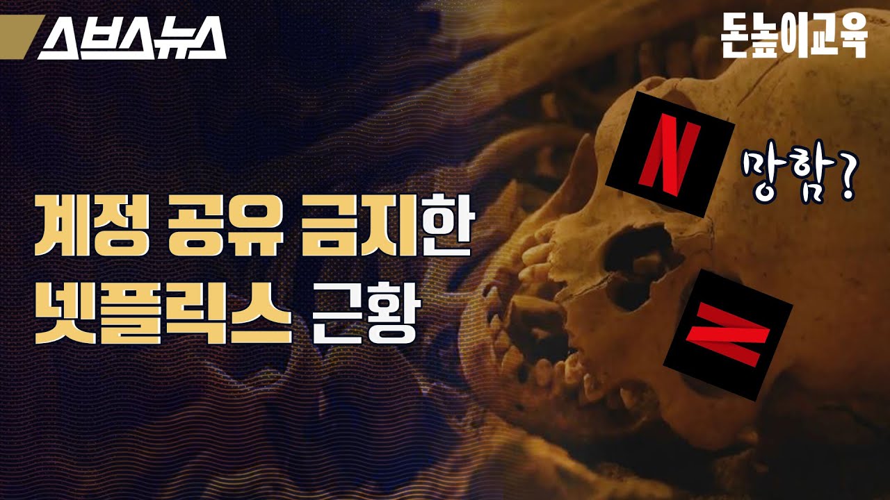 넷플릭스 구독 해지할 거라면서요..? [돈높이교육: 29편] / 스브스뉴스