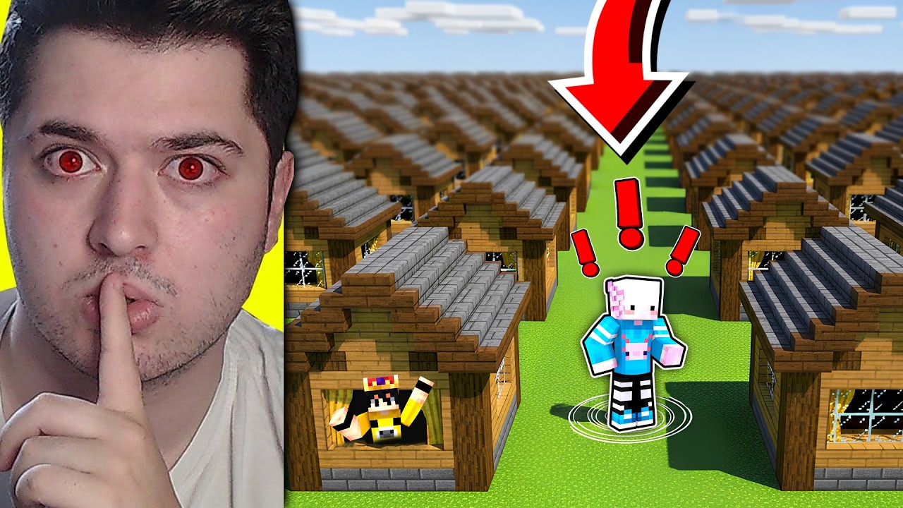 Minecraft'ta SALAK KARDEŞİMİ EVİNİ TAŞIYARAK TROLLEDİM!