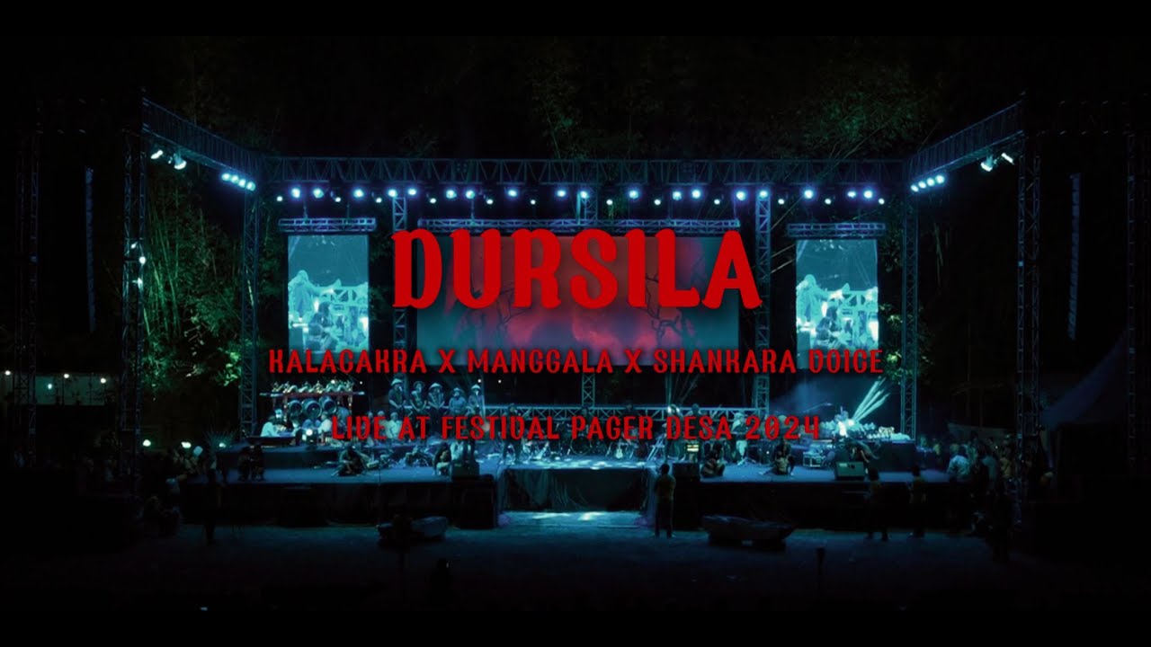 Kalacakra X Manggala X Shankara Voice - Dursila (Official Live Music Video)