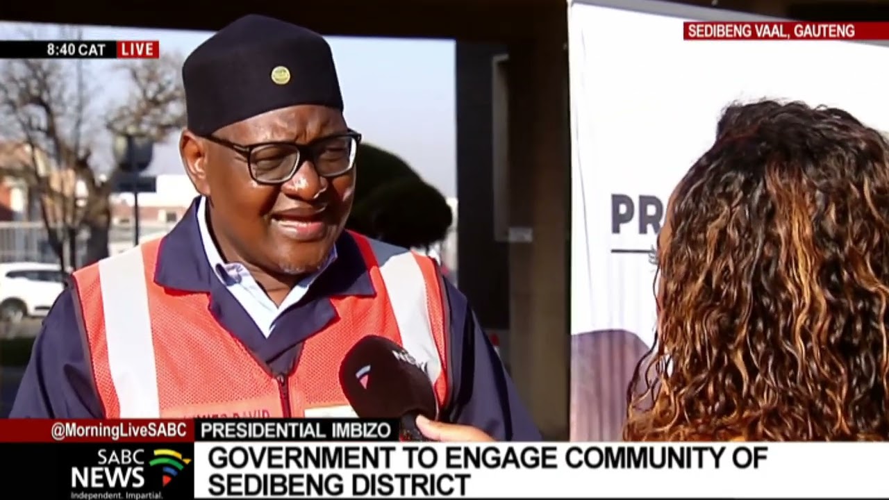 Presidential Imbizo heads to Sedibeng - Natasha Phiri updates