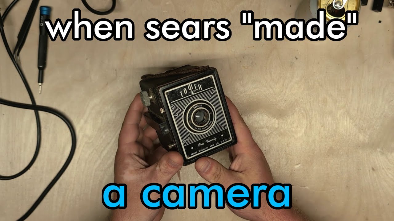 Sears Made Cameras? Tower and Spectator 120 Camera Restorations