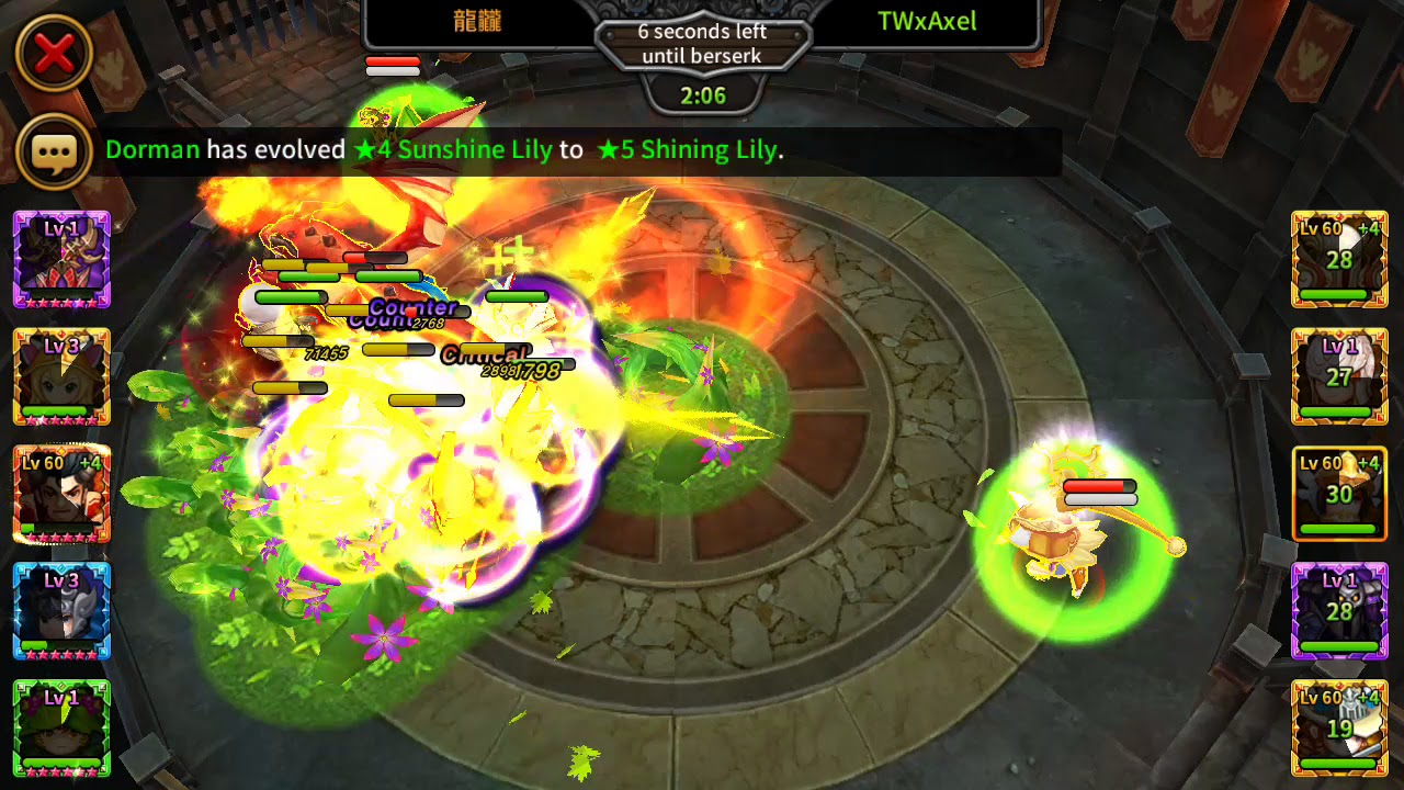 Guardian Hunter android gameplay-Arena combo Athena+Ravadon+Arcangel Seraph