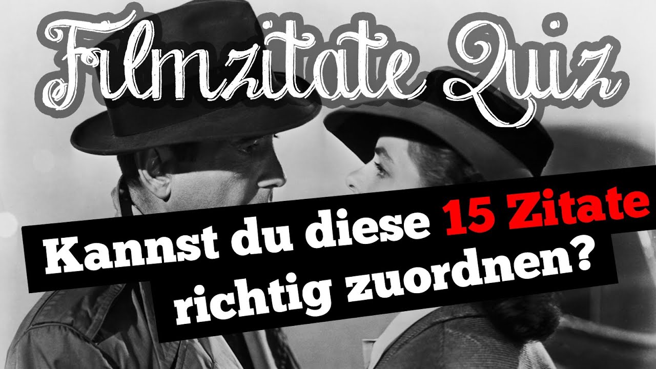 Das Filmzitate Quiz: Kannst du diese 15 Zitate richtig zuordnen?