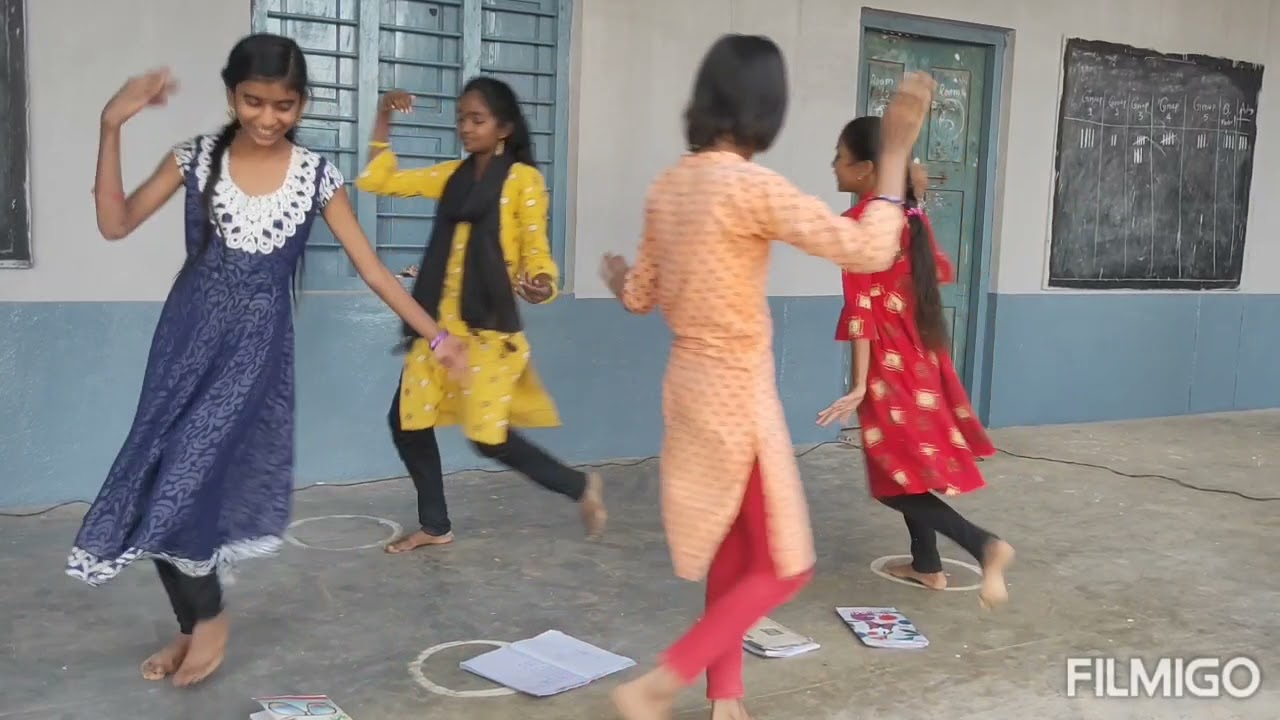Maths day celebrations 2021 ZPHS Girls MUSTHABAD
