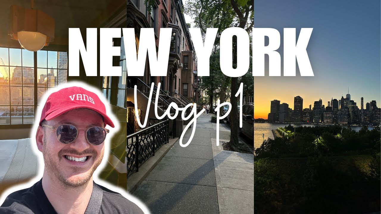 I Went to New York! Part 1 | Ace Hotel Brooklyn & Magical Sunset Views 🌇