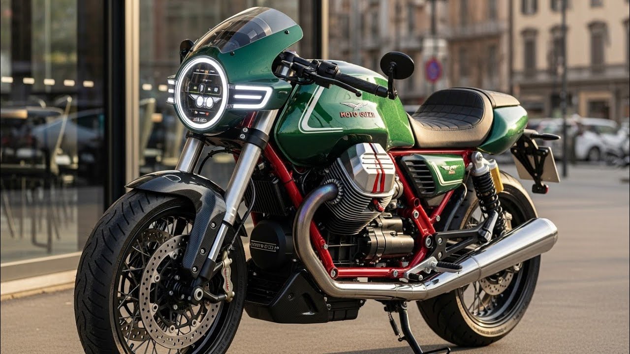 Moto Guzzi 1100 Sport 2026 | Классические итальянские характеристики и современные технологии
