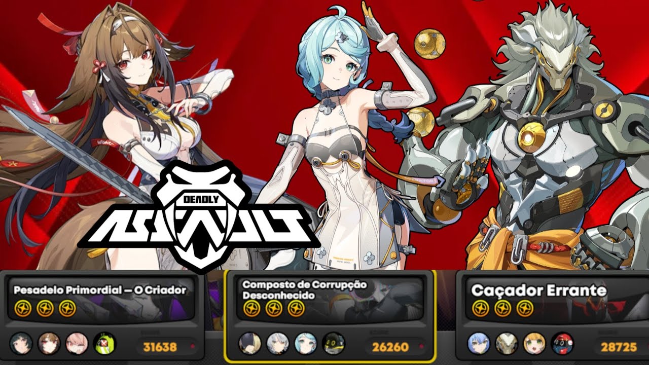 Ye shunguang M0W0 x Seed M0W0 x Banyue M0W1 | investida mortal - ZZZ