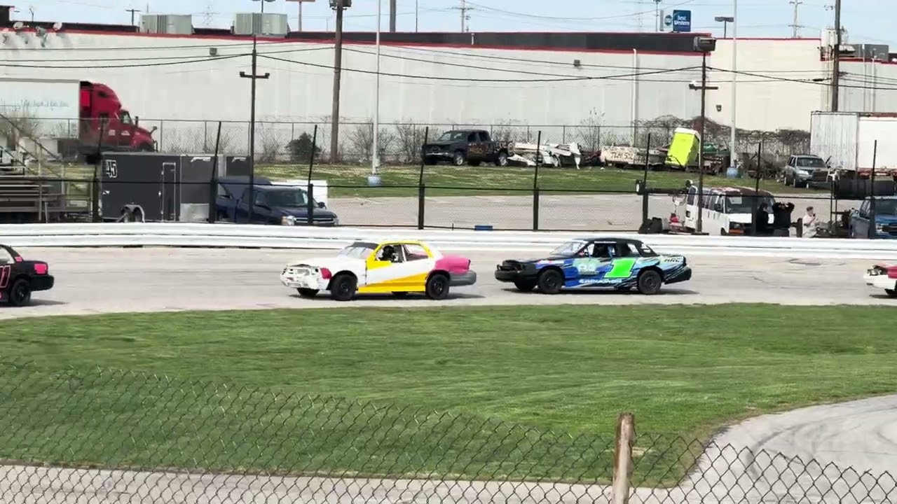 John Vickers practice from the stands!