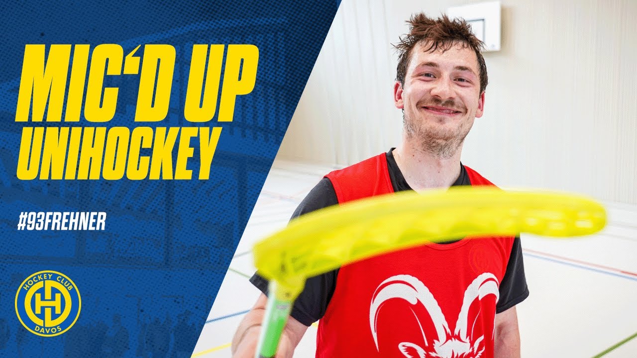 «MIC'D UP» - #93FREHNER im Unihockey-Training