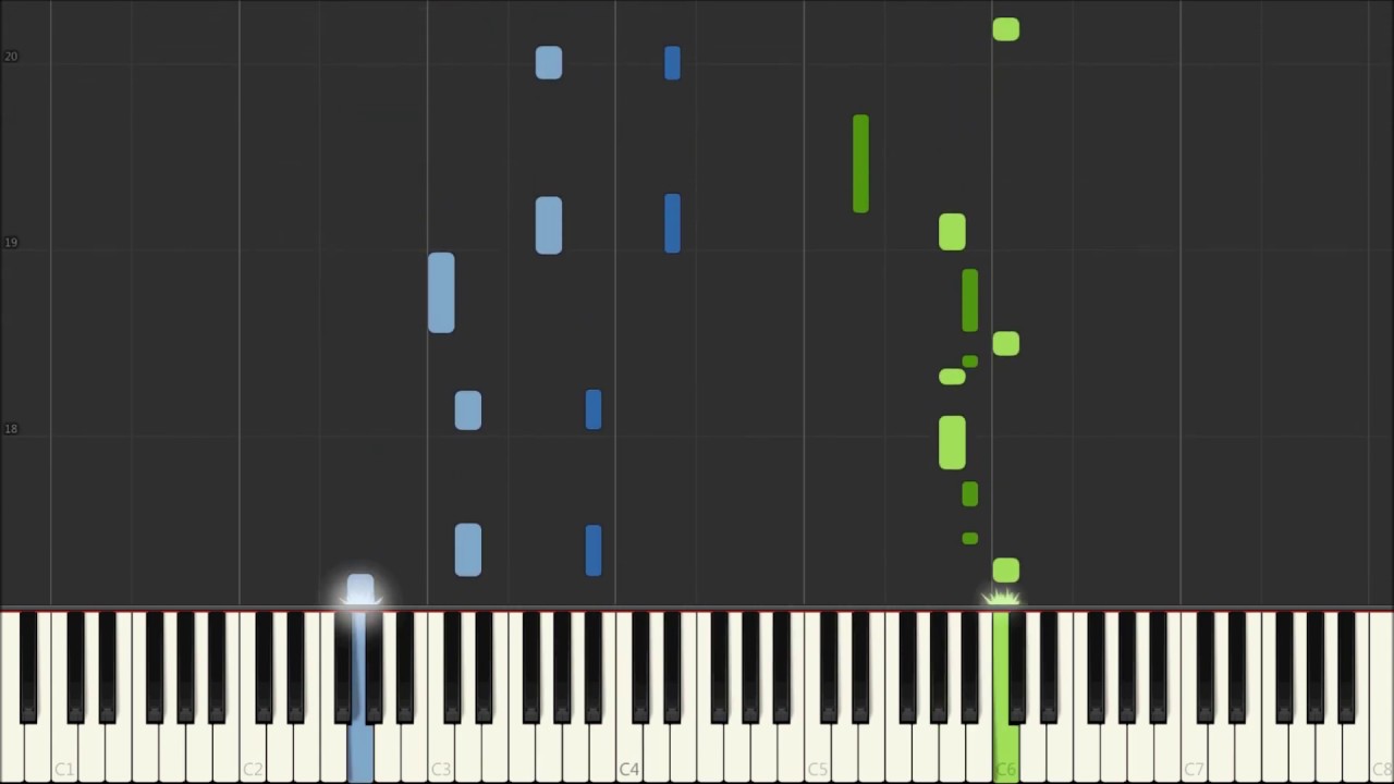 Sofiane Pamart - Han River improvisation (synthesia tutorial)