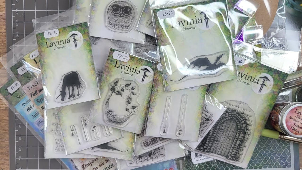 lavinia stamps haul from fairy Festival HQ #81