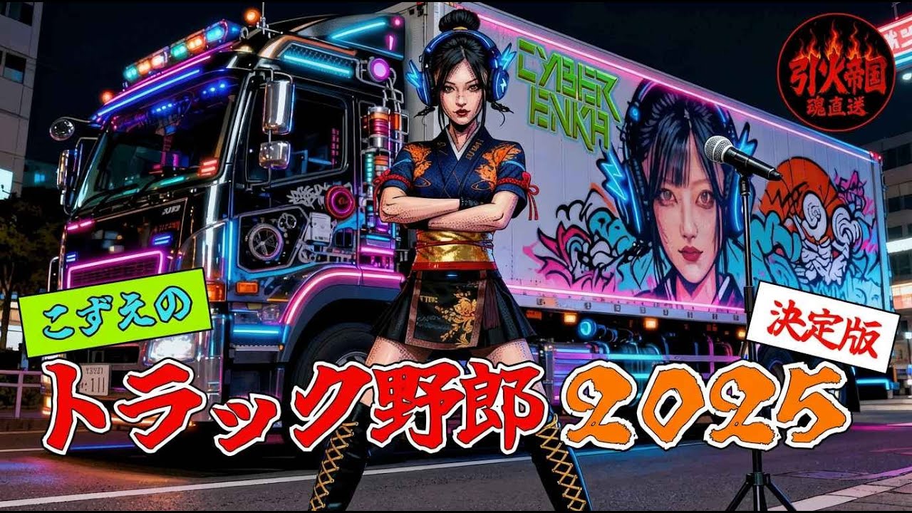 【MV】こずえのトラック野郎2025決定版/雷音こずえ #サイバー演歌