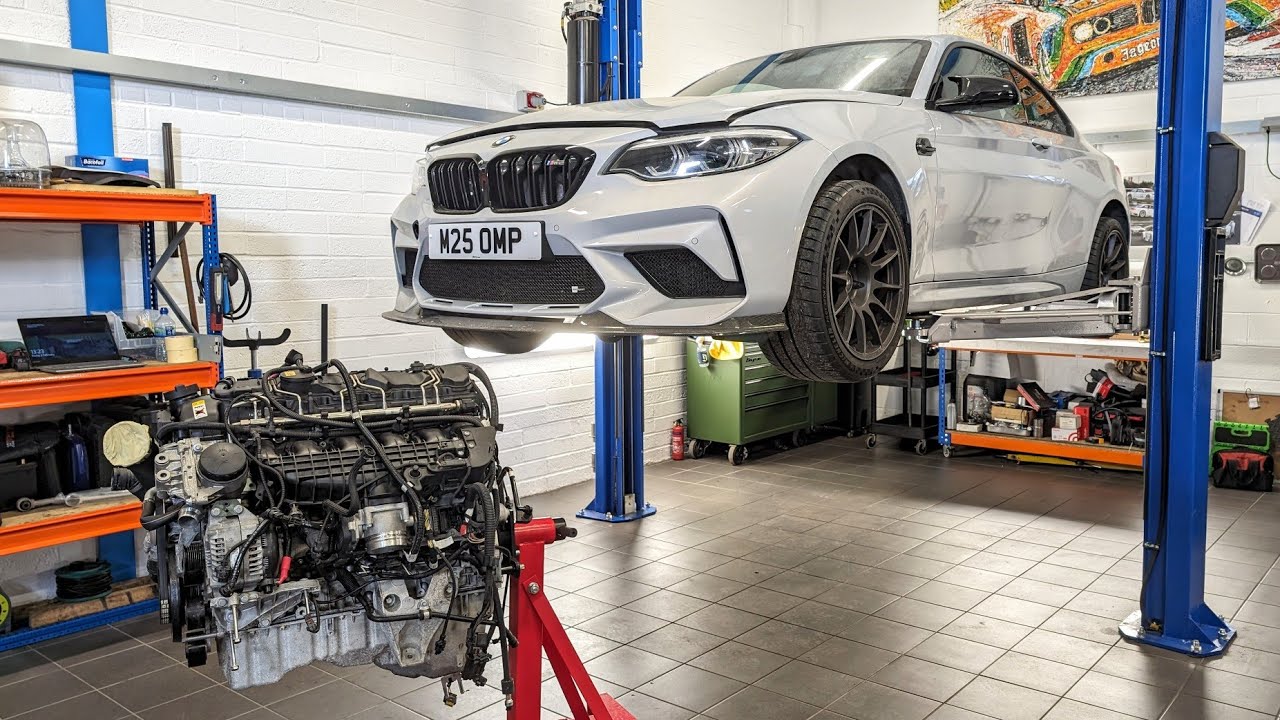 Мой двигатель BMW M2 S55 стал лучше, чем когда-либо! Ремонт ступицы коленвала | Серия ремонтных р...