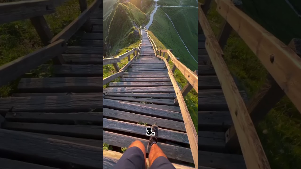 Which path would you choose for walking alone 