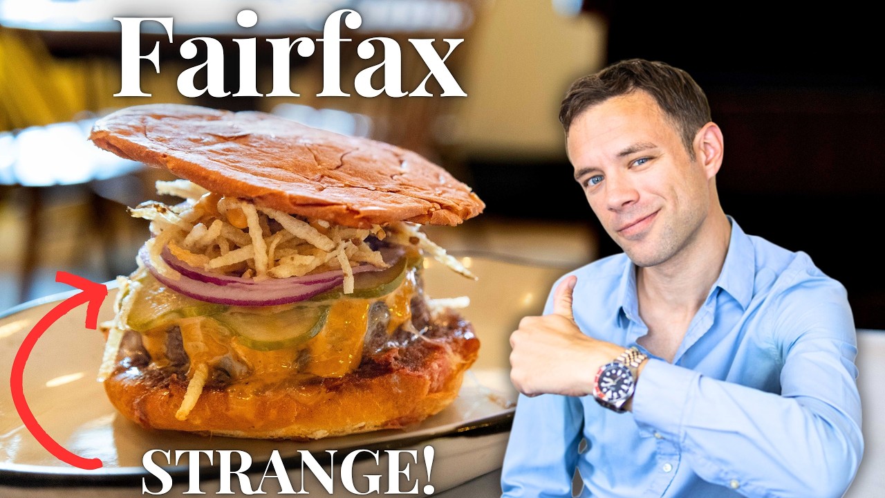 Еда в ресторане Fairfax. Может ли самый странный бургер в Нью-Йорке быть лучшим в городе?