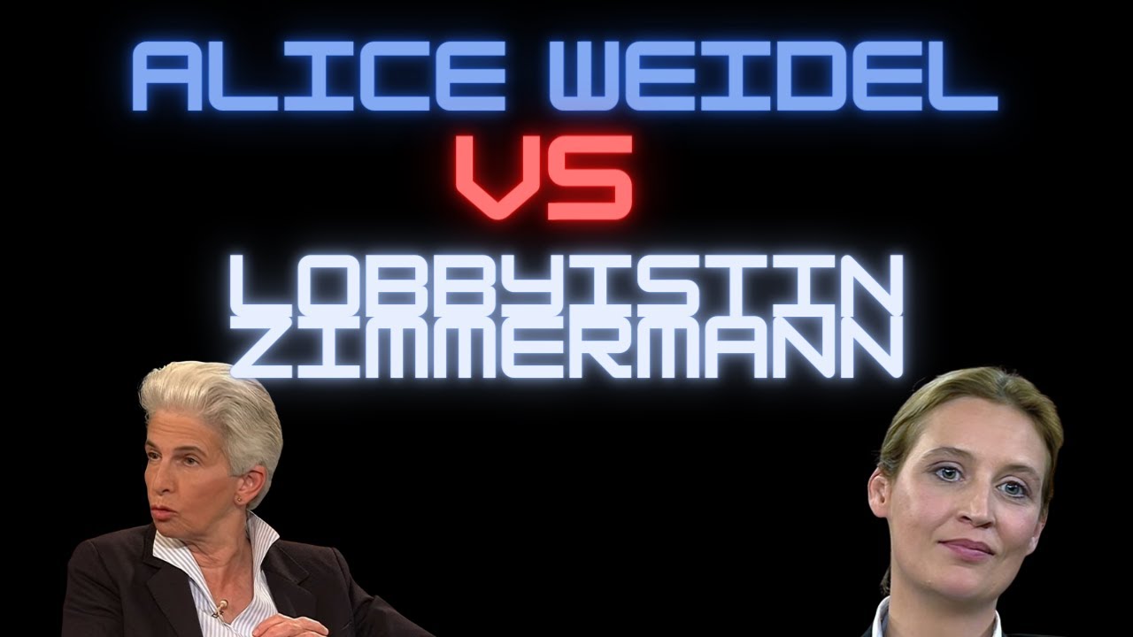 Alice Weidel entlarvt Lobbyistin Strack-Zimmermann #afd #nachrichten