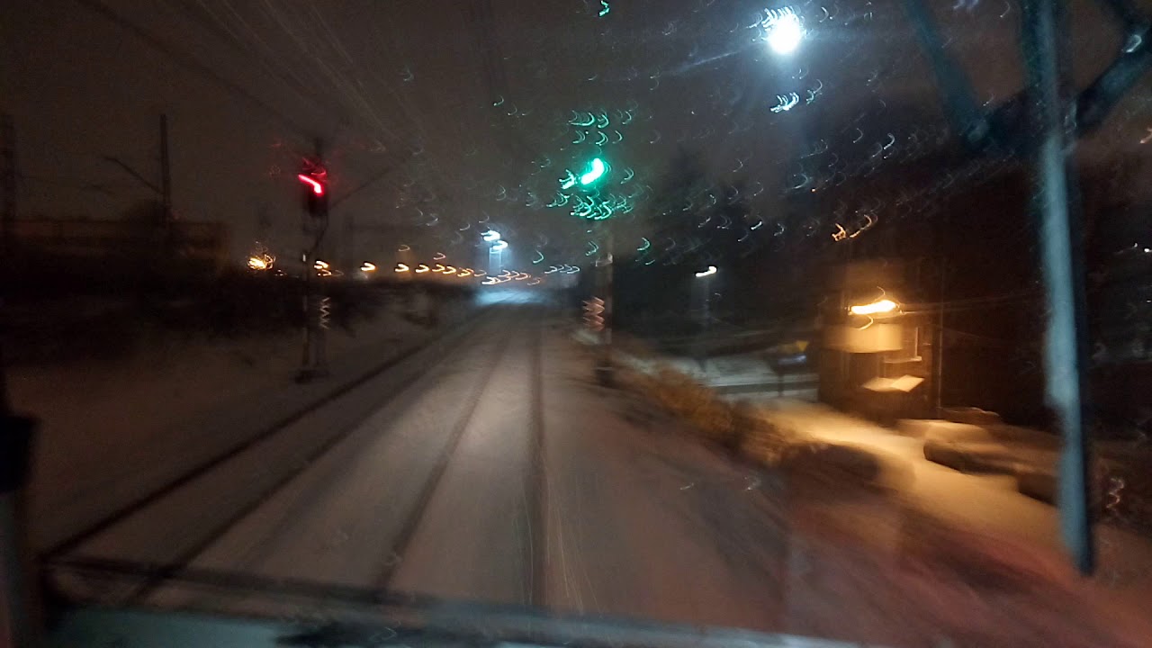 Ruch i sygnalizacja(1) Chorzów Batory; zielona na semaforze i 100 km/h na bok.