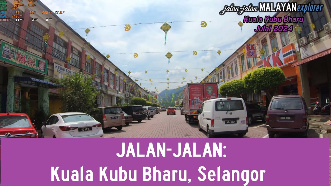 JALAN-JALAN: Pekan Kuala Kubu Bharu
