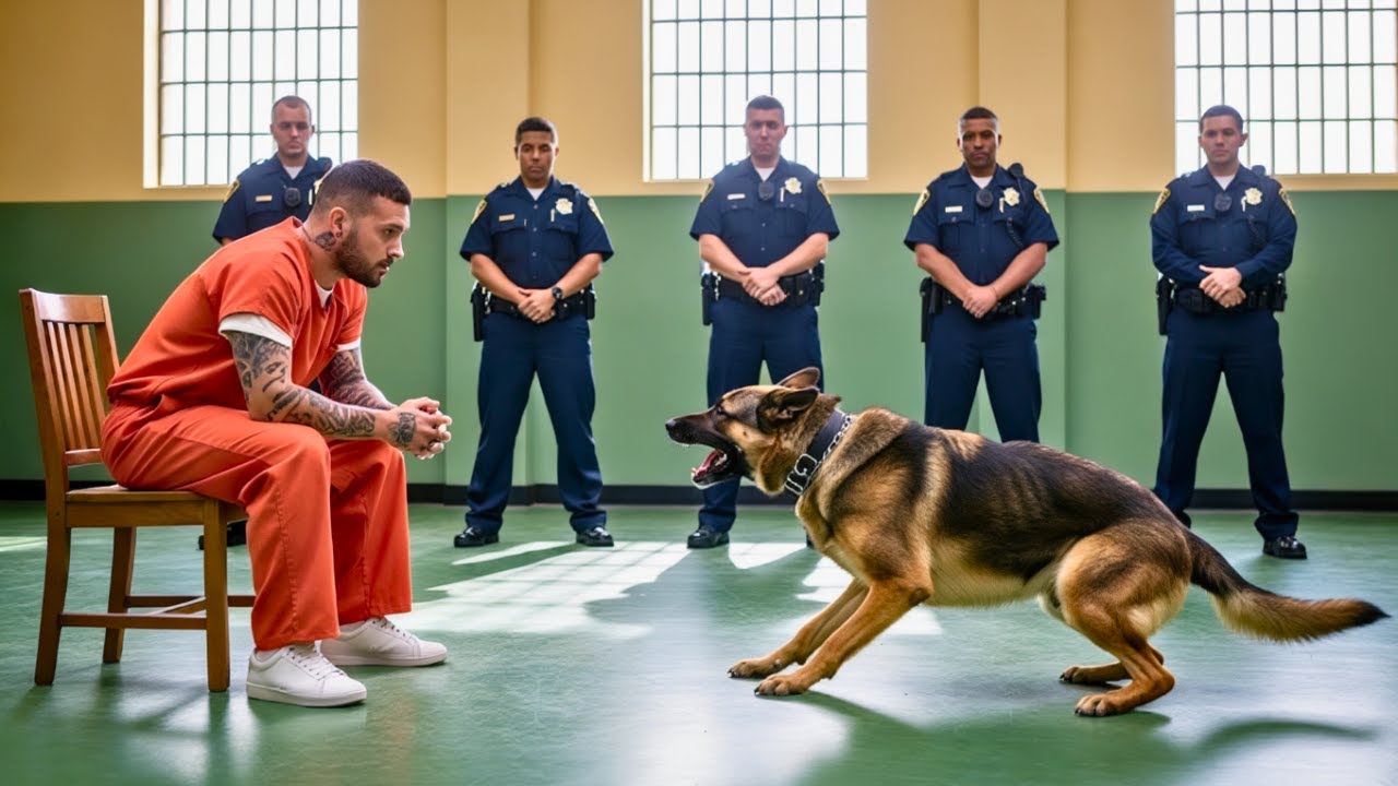 Su última petición antes de la ejecución fue ver a su perro policía  Lo que el perro hizo después