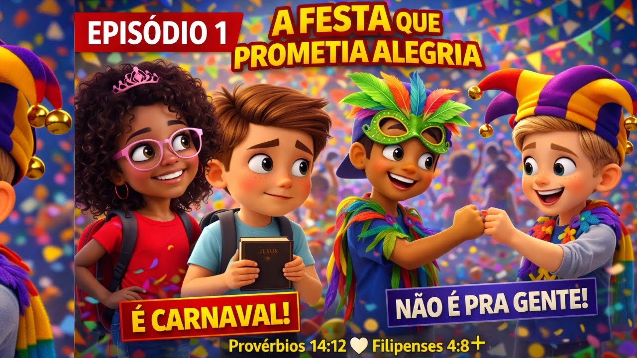👉 A Festa Que Prometia Alegria 🎭   Joãozinho da Fé Ensina Por Que Cristão Não Celebra Carnaval