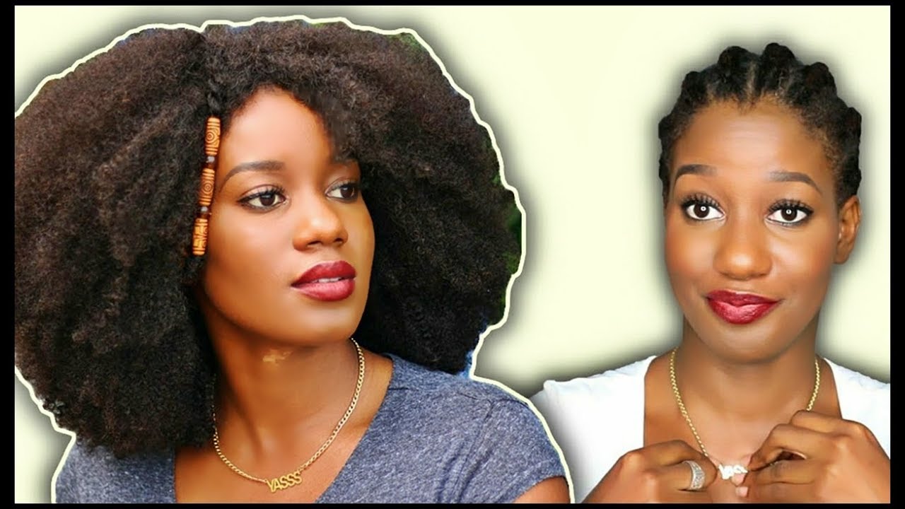 NATURAL HAIR... but SOOO MUCH EASIER!! 😱