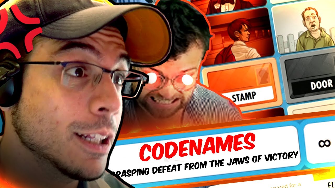 GRASPING DEFEAT FROM THE JAWS OF VICTORY! (Codenames w/ Friends)