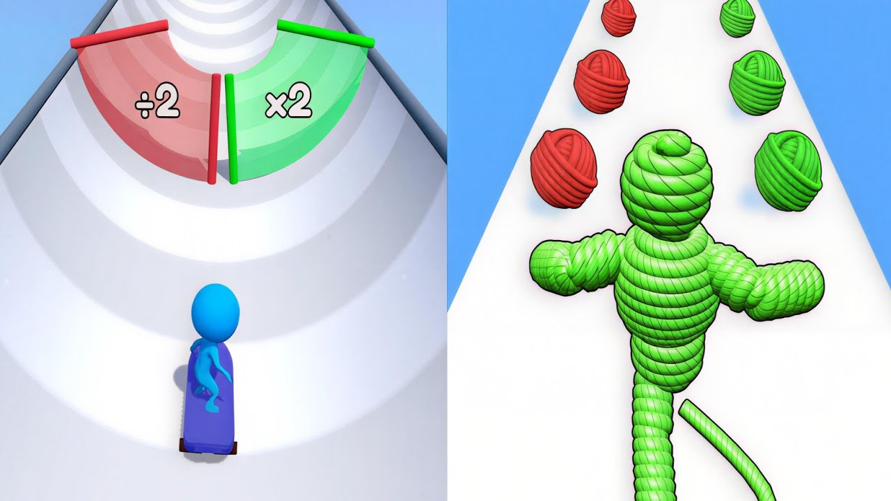 Skate Master VS Rope Man💥 Max Level Unlocked 2026 Gameplay