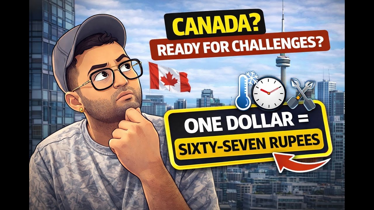 1 Dollar = 67 Rupees 😮 |Should You Come to Canada Now?